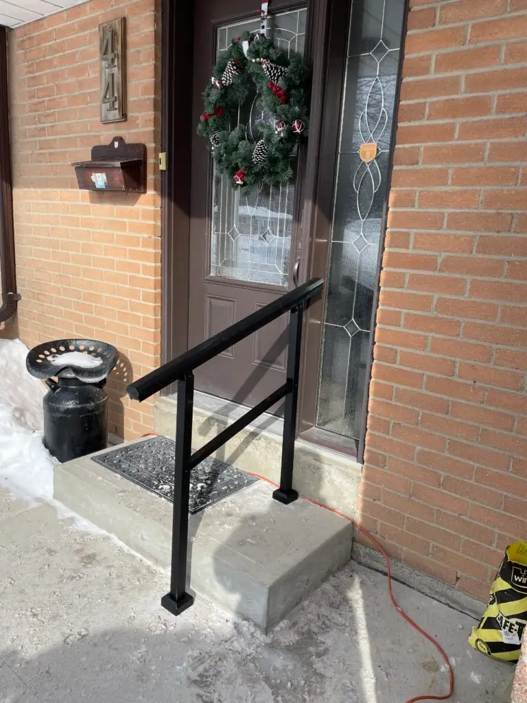 Aluminum Railing Installation in Brampton