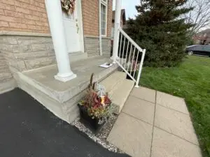 Aluminum Porch Railings Installation in Georgetown